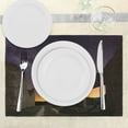 thumbnail image 3 of Ambesonne Antique Place Mats Set of 4, Roman Ruins at Night, Standard Size, Indigo, 3 of 6