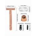 thumbnail image 2 of Waysh Coffret-cadeau de Rasage de Luxe Or Rose avec 20 Lames, 2 of 8