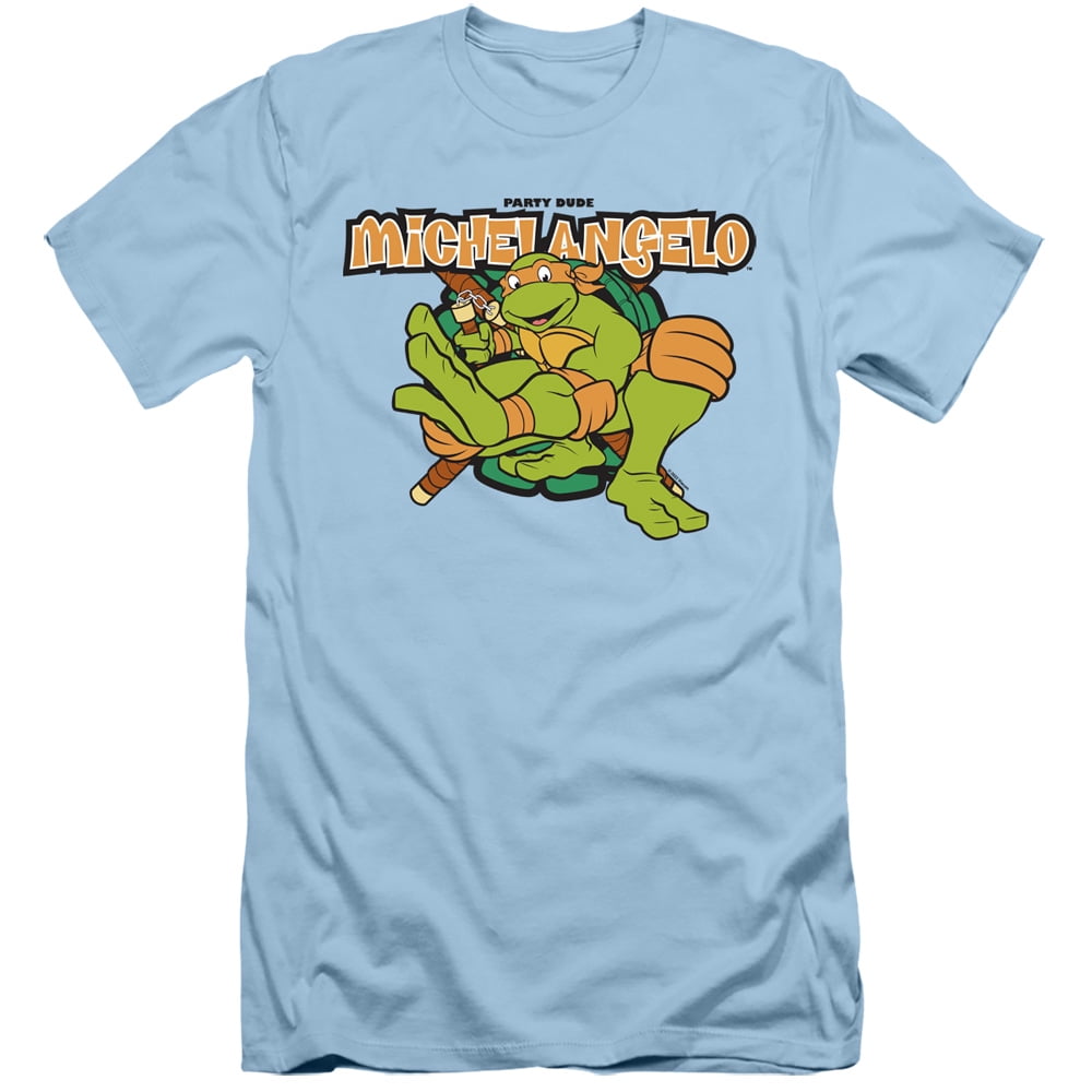 TMNT Teenage Mutant Ninja Turtles Party Dude Michelangelo Slim Fit ...