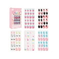 thumbnail image 2 of Children's Fake Nails, Kids Nail Art Set, Reusable Nail Stickers with Nail Files, Eco-Friendly Material, Easy to Use and Trim, Suitable for Parties, Weddings, Daily Wear, Non-Toxic Design, 2 of 9