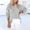 #0041-Gray, variant on Womens Button Down Long Sleeve Shirt, Solid V Neck Loose Blouse, Soft Crinkled Gauze Top for Vacation Gift