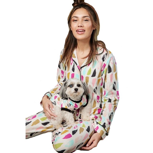 BedHead Pajamas Artist's Palette Stretch L/S Classic PJ Set - 1002-SJ7-7536