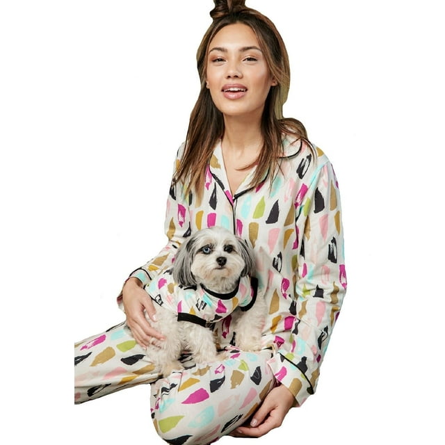 BedHead Pajamas Artist's Palette Stretch L/S Classic PJ Set - 1002-SJ7-7536