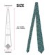 thumbnail image 2 of Balery Floral Corbata Clásica de Seda para Hombre, Corbata Tejida Jacquard, Corbatas Formales para Negocios y Bodas, 2 of 7