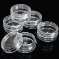 thumbnail image 3 of Cosmetic Sample Plastic Containers Small 50Pcs Empty Pots Jars Clear 3g Other, 3 of 6