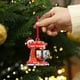 thumbnail image 2 of Adornos navideños para batidas de horno | Decoración plana de acrílico colgante 8x6,5cm | Plástico de doble cara | Retrovisor del coche y decoración del árbol | Recuerdo navideño | Resistente al, 2 of 5
