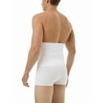 thumbnail image 2 of Underworks 9-inch Tummy Trimming Belt with Velcro closure White Small, 2 of 5