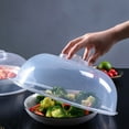 thumbnail image 4 of Microwave Plate Cover, Transparent Anti-Splatter Lid with Steam Vents & Handle, Oil Proof,, 4 of 5