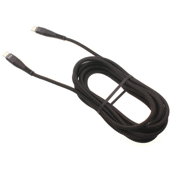 Type-C to USB-C 10ft PD Cable for OnePlus Nord N200 5G Phone - Charger Cord Power Wire Sync Braided Fast Z3O