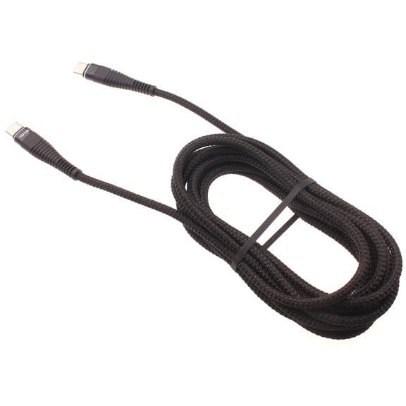 Type-C to USB-C 10ft PD Cable for OnePlus Nord N200 5G Phone - Charger Cord Power Wire Sync Braided Fast Z3O