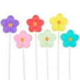 thumbnail image 6 of Sparko Sweets Daisy Twinkle Pops Lollipops, 90 Count, Multi-Flavor, 11-Inch Sticks, Handcrafted in USA, Spring Party & Floral Celebrations, 5 lbs, 6 of 7