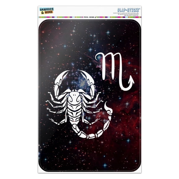 Scorpio Scorpion Zodiac Sign Horoscope in Space Home Business Office Sign