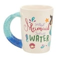 thumbnail image 3 of Raindrops Mermaid Coffee Cup Cute Coffee Cup Ceramic Coffee Mug Funny Coffee Mug for Women(400ml), 3 of 8
