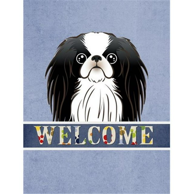 Carolines Treasures BB1416GF Japanese Chin Welcome Flag Garden Size