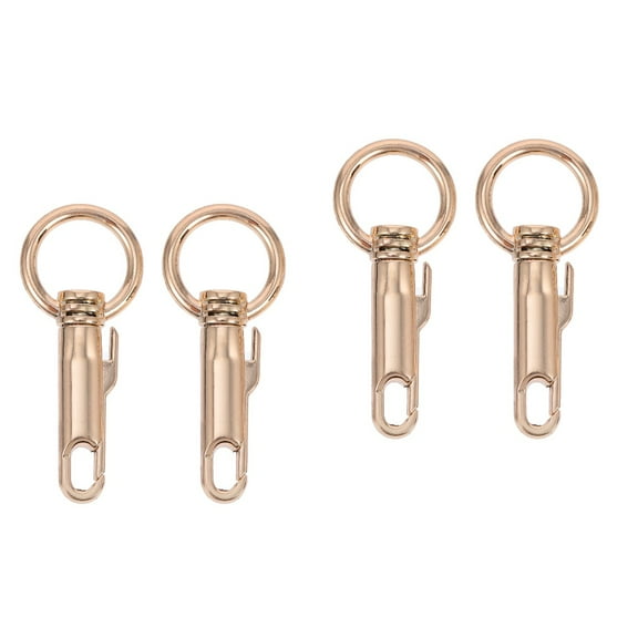 WORGEOUS 4 Pcs Bag Snap Hooks Women Bag Shoulder Chain Clasps Useful Key Chain Clips