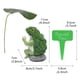 thumbnail image 3 of Estatua Del Jardín De Ranas De Brócoli Figura de rana de brócoli creativa en miniatura para decoración interior y exterior, 3 of 9