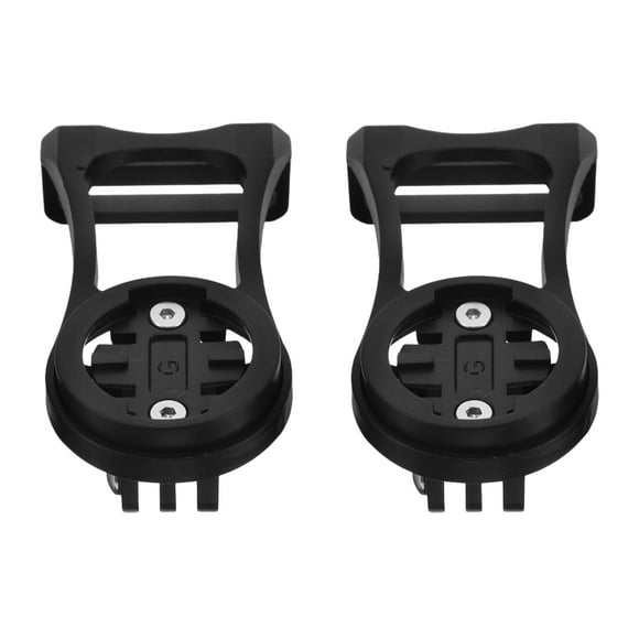 Raindrops 2Sets Sleek Black Bike Camera Mount for Road Bikes and Sports Cameras 3.34X1.97X1.18in