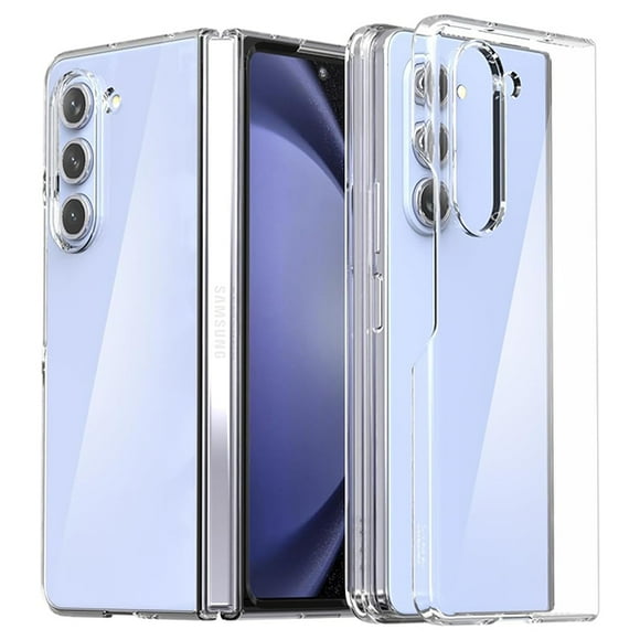 [PST] Samsung Z Fold 5 Hard Case, Ultra Thin Hard TPU Jelly Bumper Back Cover Case