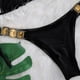thumbnail image 5 of TaTaai Patchwork Strap Bikini for Women, Crystal Embellished Swimsuit Set, Elegant Two Piece Beach Vacation Wear with Glittering Details, Solid Color Style Gift, 5 of 8
