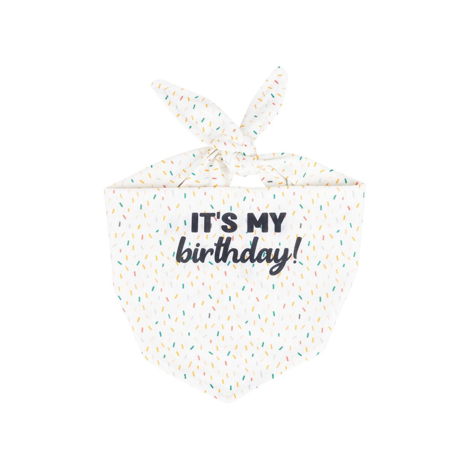 One Paw, bonnet d'anniversaire en peluche et bandana réversible pour chien