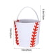 thumbnail image 3 of Cesta de Pascua con forma de conejito | Cubo de tela portátil para niños, ideal para dulces y búsqueda de huevos | Bolsa de regalo plegable de 35 x 25 cm, 3 of 6