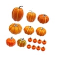 thumbnail image 4 of 16 piezas de calabazas de espuma para la de otoño, calabazas decorativas, calabazas falsas para fiestas, cocinas, centros de mesa, cestas de, 4 of 8