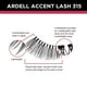 thumbnail image 3 of Pestañas postizas Ardell Accent Half Lashes 315 Natural, paquete de 4, 3 of 5