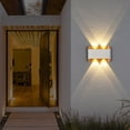 thumbnail image 4 of Lámpara de pared LED para exteriores, creativa, para villa, exterior, patio, impermeable, lámpara de pared, sencilla, para dormitorio y pasillo, 4 of 4