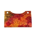 thumbnail image 4 of Kdxio Autumn Leaf Print Tissue Box Cover,Modern PU Leather Rectangular Tissue Box Holder for Bathroom Living Room Bedroom Office Desk Car Home, 4 of 9