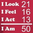 thumbnail image 3 of CafePress - I Am 50 T Shirt - Men's Classic Graphic Cotton T-Shirt, 3 of 4