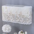 thumbnail image 4 of Polyester Curtain for Air Conditioner Cover - Decorative Floral Design for Wind - Versatile Use for Living Room and Hallway, 4 of 8