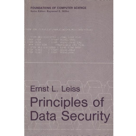 Foundations of Computer Science Principles of Data Security, (Paperback)