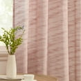 thumbnail image 3 of THD Harley Faux Linen Textured Semi Sheer Sun Light Filtering Window Grommet Curtain Panels, Set of 2 Panels, 3 of 8