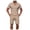 Khaki, variant on ZVAVZ Men's Polos Shirt and Shorts Set 2 Piece Outfits Athletic Golf Sweatsuit Set Summer Casual Matching Set Navy S