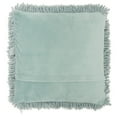 thumbnail image 2 of Nourison Shag Celadon Decorative Throw Pillow , 18" x 18", 2 of 5