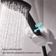 thumbnail image 4 of Accesorios de baño Soporte para cabezal de ducha colgante Estante para cabezal de ducha Base de ducha de baño ajustable Sin perforaciones Fácil de instalar Adecuado para cabezales de ducha de varios t, 4 of 6
