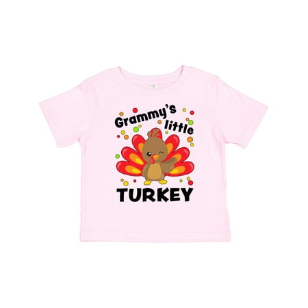 

Inktastic Grammy s Little Turkey Gift Toddler Boy or Toddler Girl T-Shirt