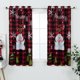 thumbnail image 3 of Cortinas Opacas para Dormitorio Ojal Cortinas Opacas para Sala de con Aislamiento Térmico, 1 Panel para Navidad - 52 inch 52 x 63 pulgadas BLESIY cortina de dormitorio, 3 of 8
