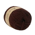 thumbnail image 2 of PRYESS Solid Medium Cotton Yarn, Cotton Wool for Hat Making, Fine Yarn for Scarf and Sweater, #R, 2 of 2