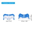 thumbnail image 2 of Unique Bargains Console Mixer Slider Fader Knob Cap Touch Sensitive Slider Insert Shaft 27x13x10mm ABS Blue 5 Pack, 2 of 5