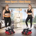 thumbnail image 7 of Wliqien Air Resistance Stepper with Resistance Bands, Stepper Climber Fitness Machine, 5-Level Adjustable Mini Stair Climber for Home Cardio,with LCD Monitor, Non-Slip Pedals & 300lbs Capacity, 7 of 7