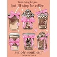 thumbnail image 4 of Simply Southern Coffee Bow Peach T-Shirt, 4 of 5