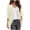 Khaki, variant on Cardigan For Womens Solid Elegant Puff Sleeve Chiffon Cardigan Loose Cover Up Casual Blouse Tops XXXXL Mint Green