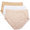 Sheer Quartz / Star White / Damask Neutral, variant on Vanity Fair Lingerie Women's Comfort Where It Counts Brief Underwear, 3-Pack