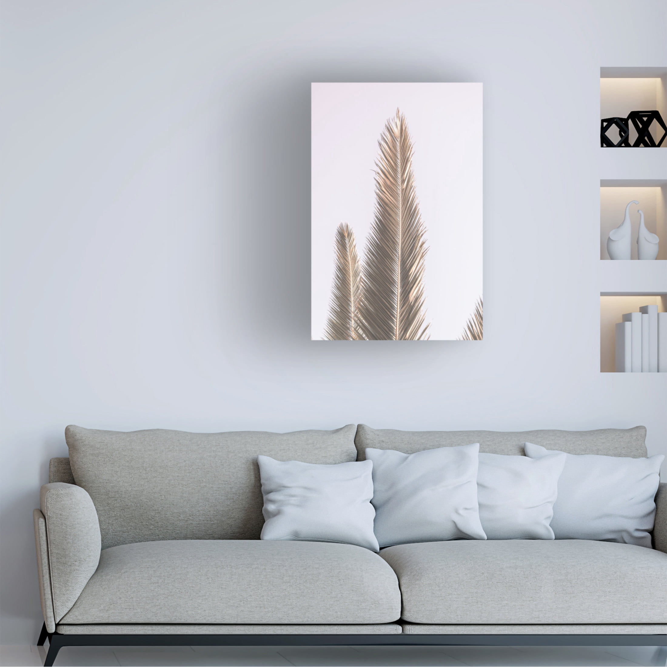 Trademark Fine Art Shot by Clint Phoenix Palm Canvas Wall Art