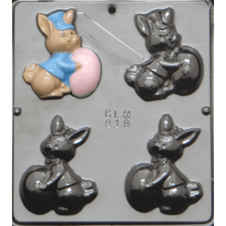 

819 Bunny & Egg Chocolate Candy Mold