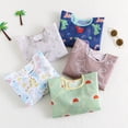 thumbnail image 5 of Haimoburg Baby Bibs Long Sleeve Waterproof 5 Pack for 5-30 Months, 5 of 7