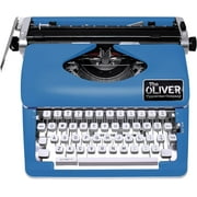The Oliver Typewriter Company Timeless Manual Typewriter, Blue
