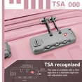 thumbnail image 5 of imerelez Luggage Sets 6 Piece with Duffel Bags, Hardside Expandable Suitcases with Spinner Wheels TSA Lock, Pink, 5 of 7
