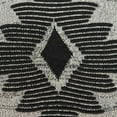 thumbnail image 2 of 20" x 7" x 20" Southwest Gray Cotton Pillow Cover With Poly Insert, 2 of 5